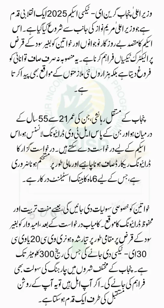 CM Punjab Green E-Taxi Scheme Eligibility: Check If You Qualify & Document List