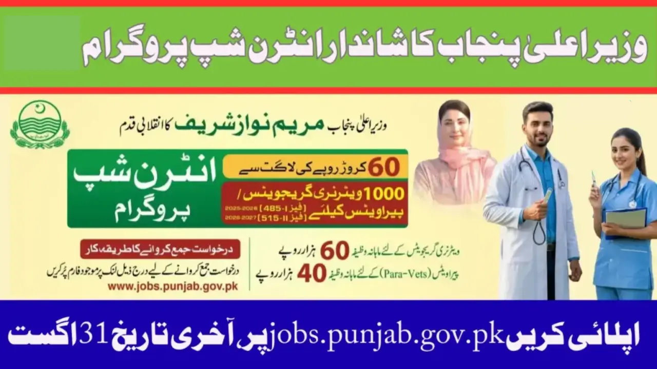 CM Punjab Internship Program 2026 Check How to Apply (Step-by-Step)