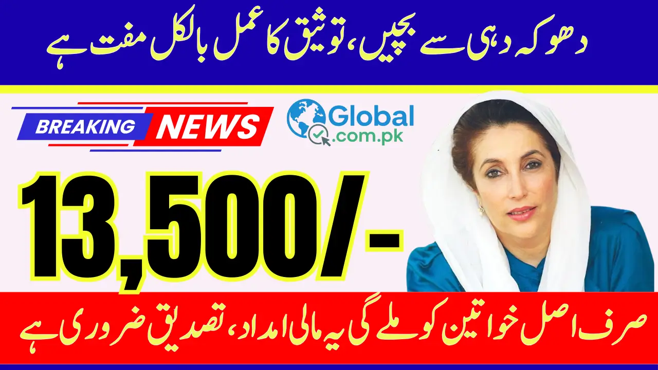 BISP 8171 Women Eligibility Verification August 2025 & Identify Eligible and Ineligible Women for Rs. 13,500