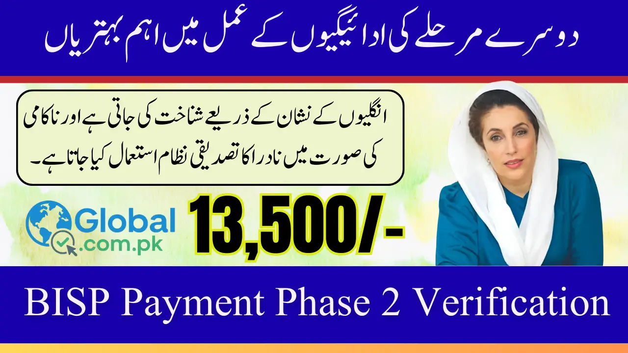 BISP Payment Phase 2 Verification 2025 Check Complete Details