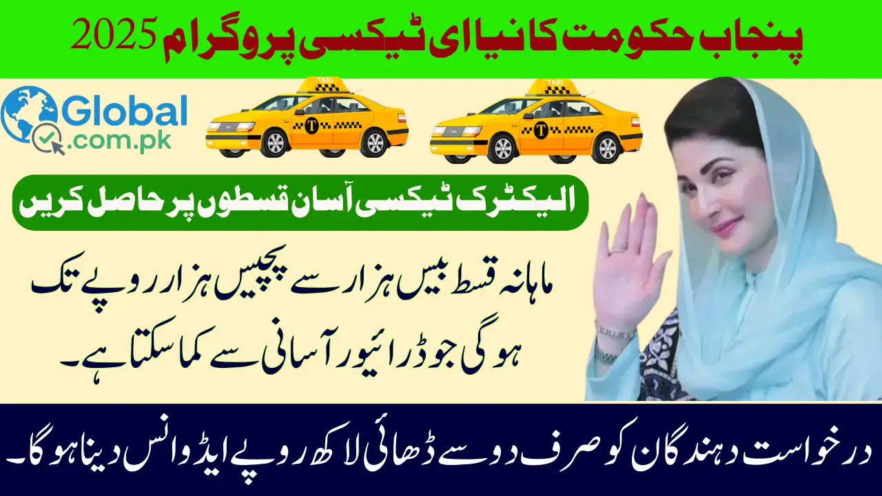 Punjab E-Taxi Program 2025 Payment Structure Check Step by Step Update