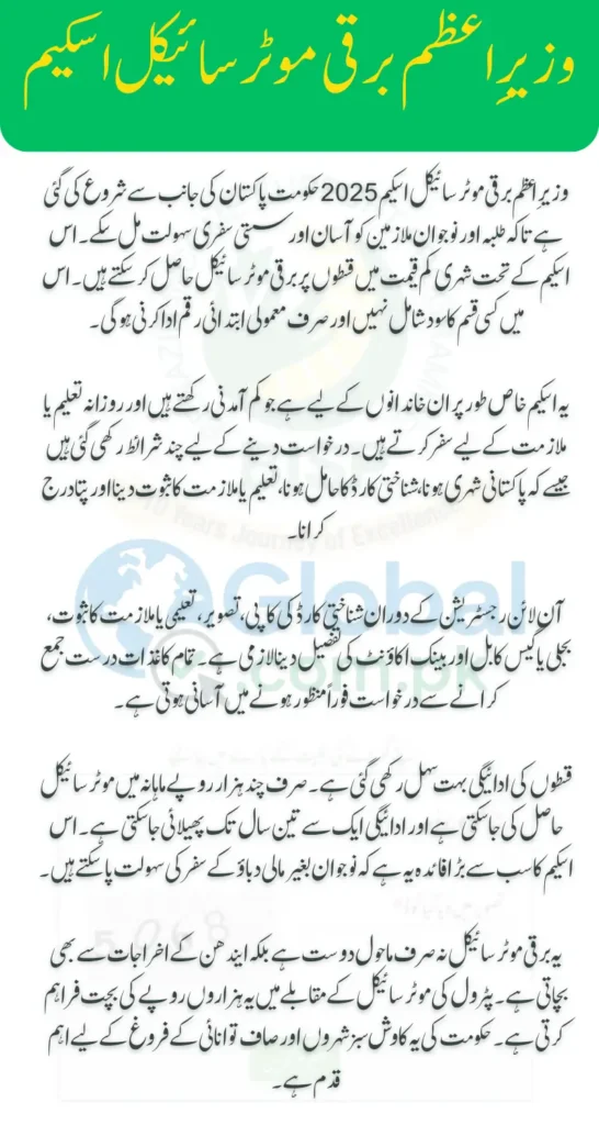 PM Electric Bike Scheme 2025 Monthly Repayment Plan Affordable Payment Plans for Students & Citizens