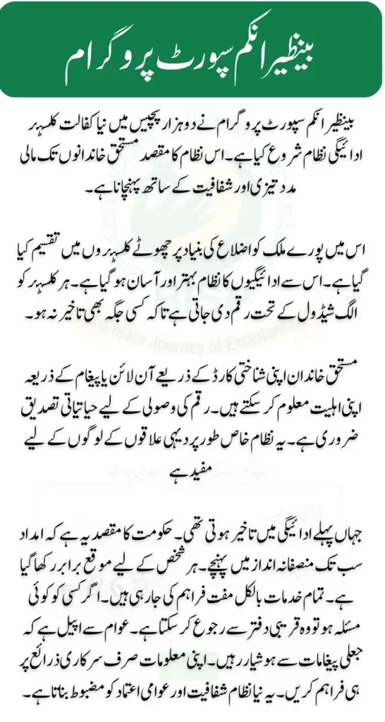 BISP 8171 Kafalat New Cluster Payment Method 2025 Step by Step Complete October Details