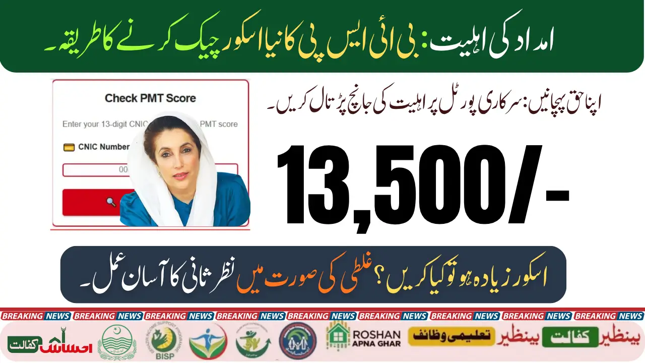 How to Check BISP PMT Score Portal Payment Details and Eligibility Your 2025 Guide